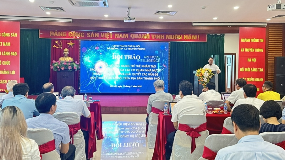 Hà Nội: Bàn giải pháp ứng dụng AI giải quyết vấn đề dân sinh