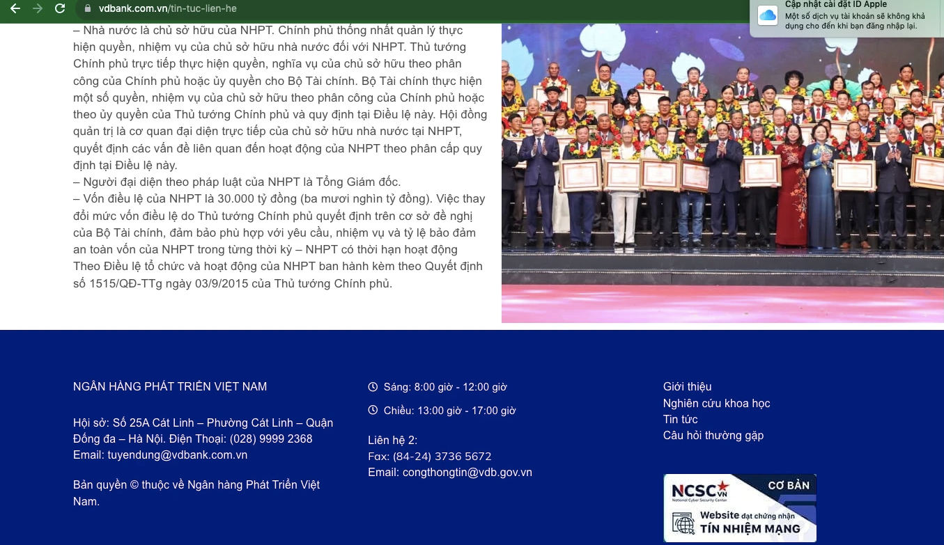 Phát hiện hàng chục website ngân hàng giả mạo
