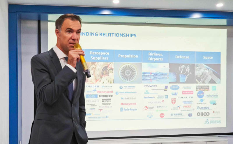 Ông David Ziegler- Phó chủ tịch mảng hàng không vũ trụ và quốc phòng của Dassault Systèmes