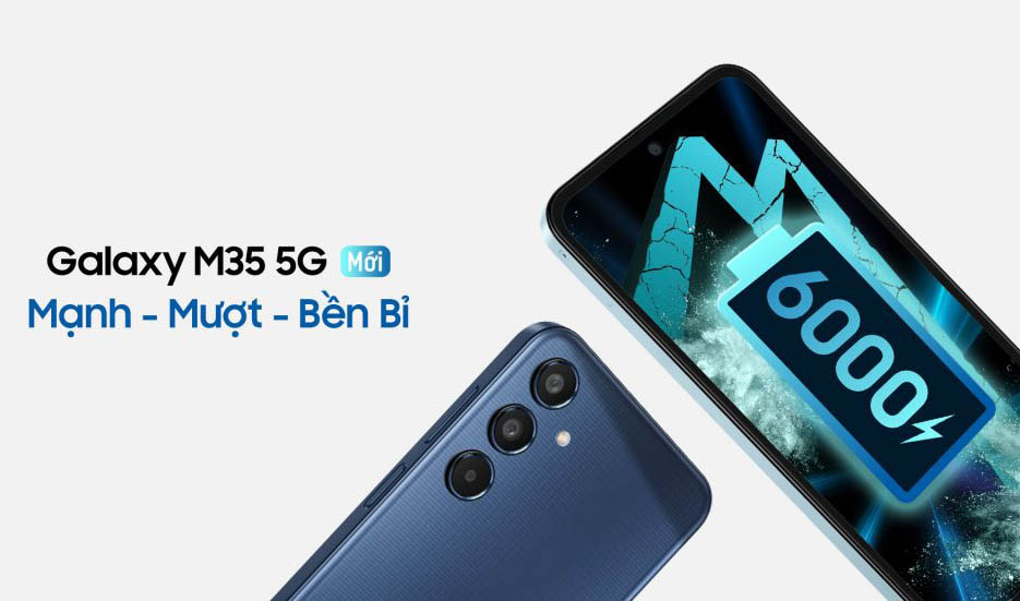 Samsung ra mắt Galaxy M35 5G và M55 5G tại Việt Nam