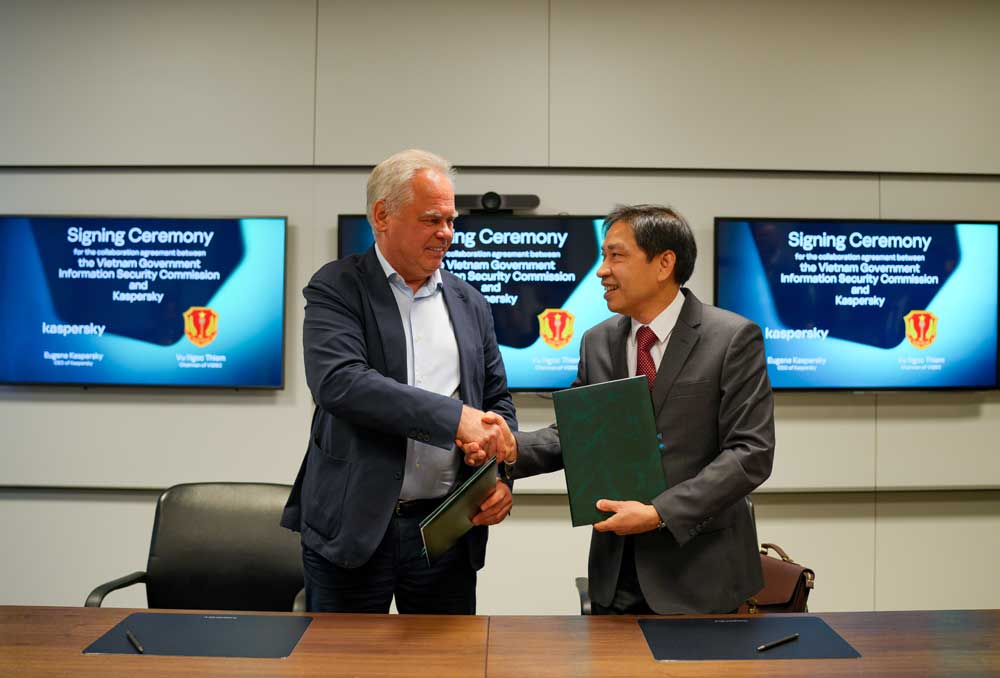 Ban Cơ yếu Chính phủ và Kaspersky gia hạn Thoả thuận hợp tác