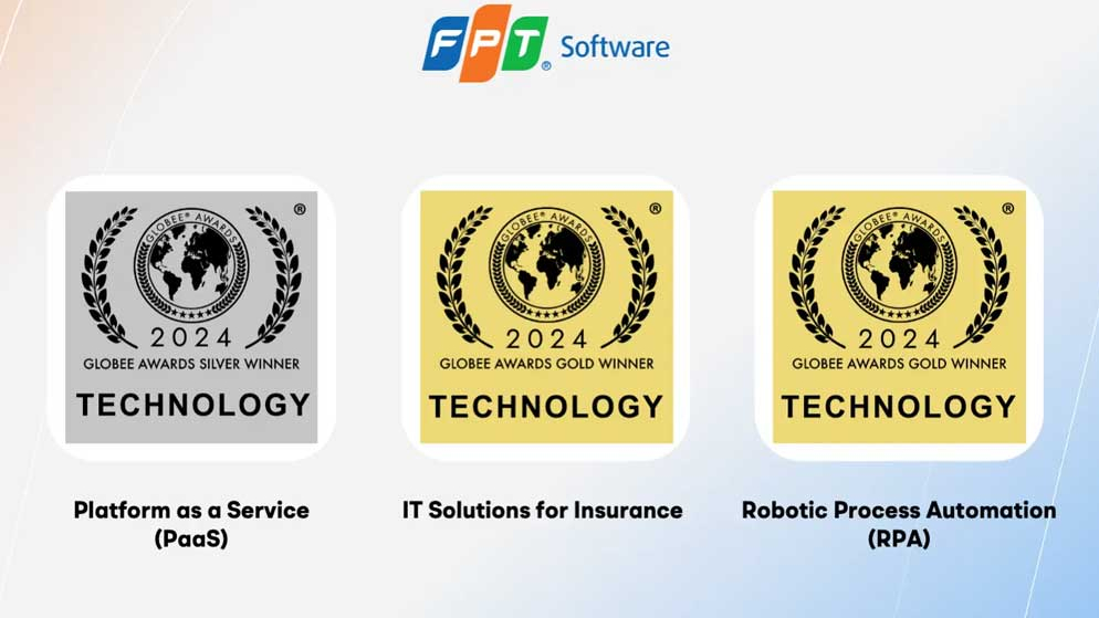 FPT Software giành ba giải tại Giải thưởng Globee