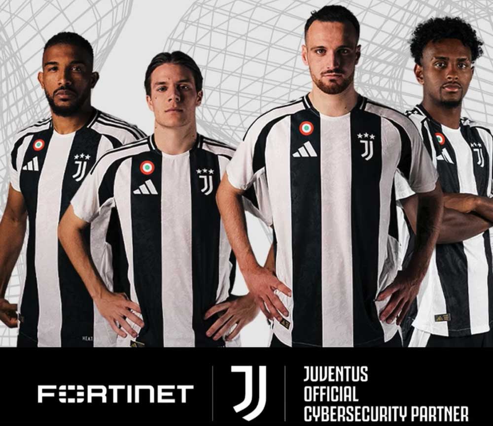 Juventus chọn Fortinet là đối tác an ninh mạng chính thức