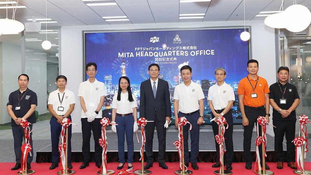 FPT khai trương văn phòng mới rộng 3.000m2 giữa "đất vàng" Tokyo
