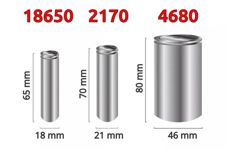 Pin potassium-ion 18650