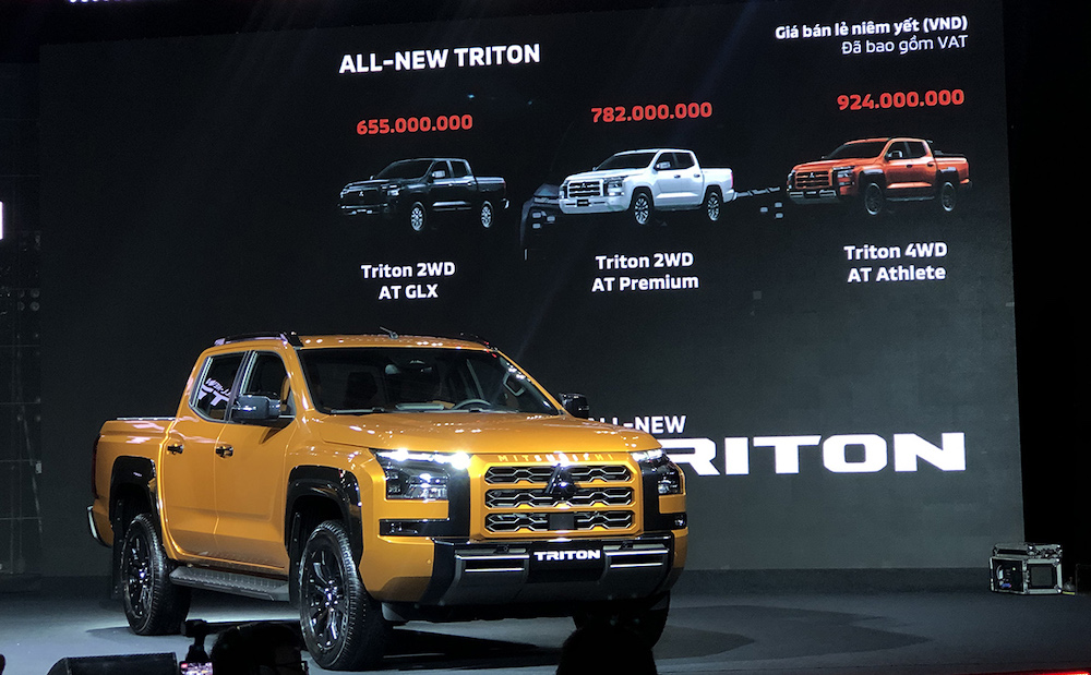 Cận cảnh Mitsubishi Triton 2024: Thiết kế lột xác, động cơ mới, nhiều trang bị để "đấu" Ford Ranger