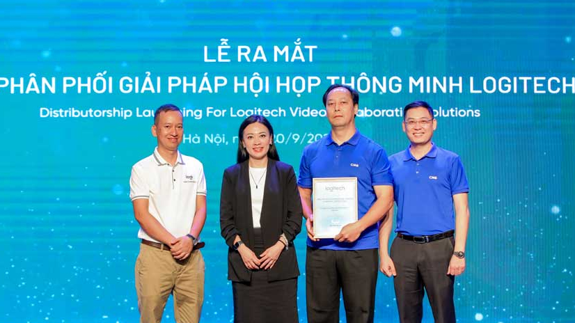 CMS hợp tác cùng Logitech cung cấp giải pháp hội họp thông minh cho doanh nghiệp