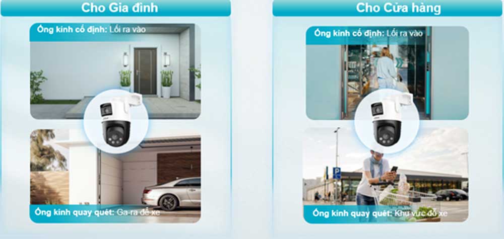 Dahua ra mắt loạt camera không dây ống kính kép Dual D1 thông minh