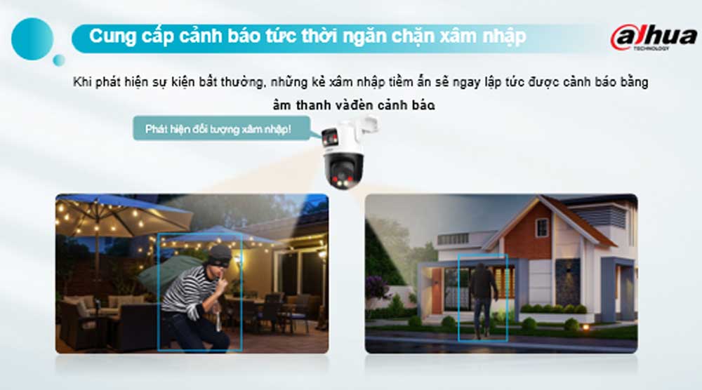 Dahua ra mắt loạt camera không dây ống kính kép Dual D1 thông minh