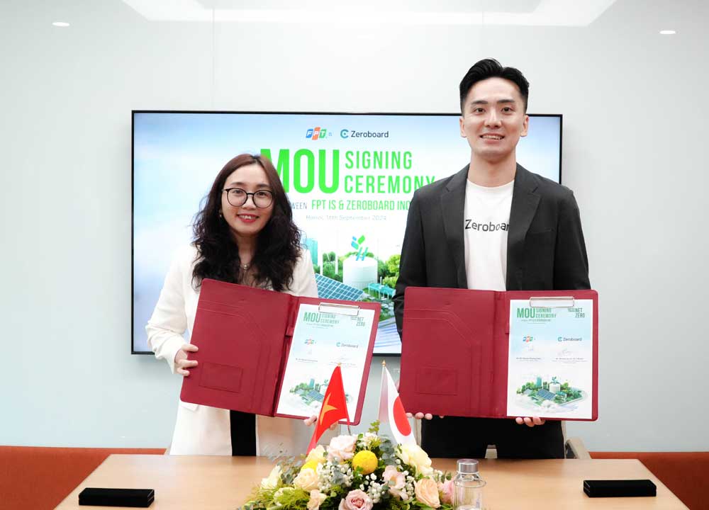 FPT IS và Zeroboard chung tay thúc đẩy chuyển đổi xanh