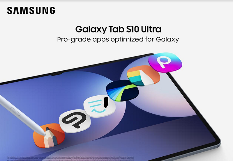 Galaxy Tab S10 series tích hợp AI ra mắt, giá từ 25,99 triệu đồng