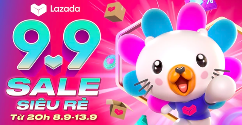 Lazada triển khai lễ hội mua sắm giảm giá 9/9