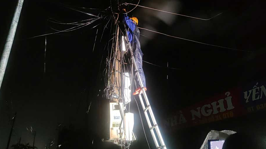 Nhà mạng tích cực phòng chống bão Yagi cùng người dân