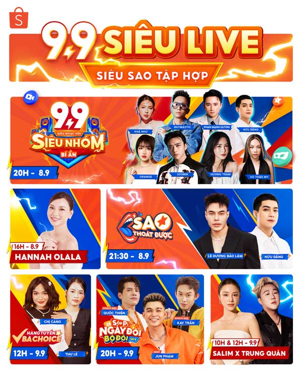 Shopee khởi động 9.9 Ngày Siêu Mua Sắm, khuấy động thị trường TMĐT cuối năm