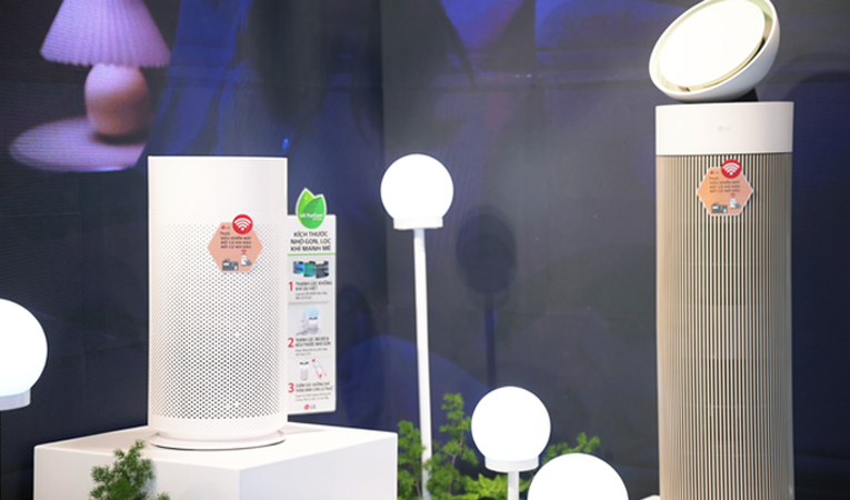 máy lọc không khí LG PuriCare Aero Booster PET