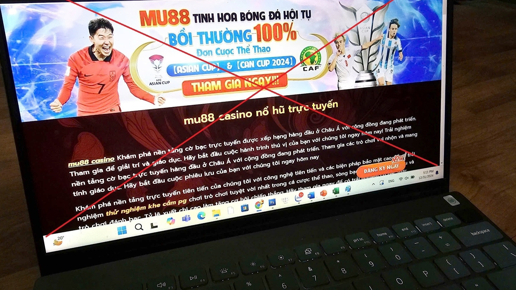 Công bố danh sách hơn 900 website vi phạm pháp luật, cờ bạc