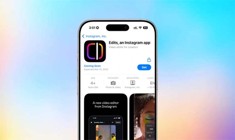 ứng dụng chỉnh sửa video Edits