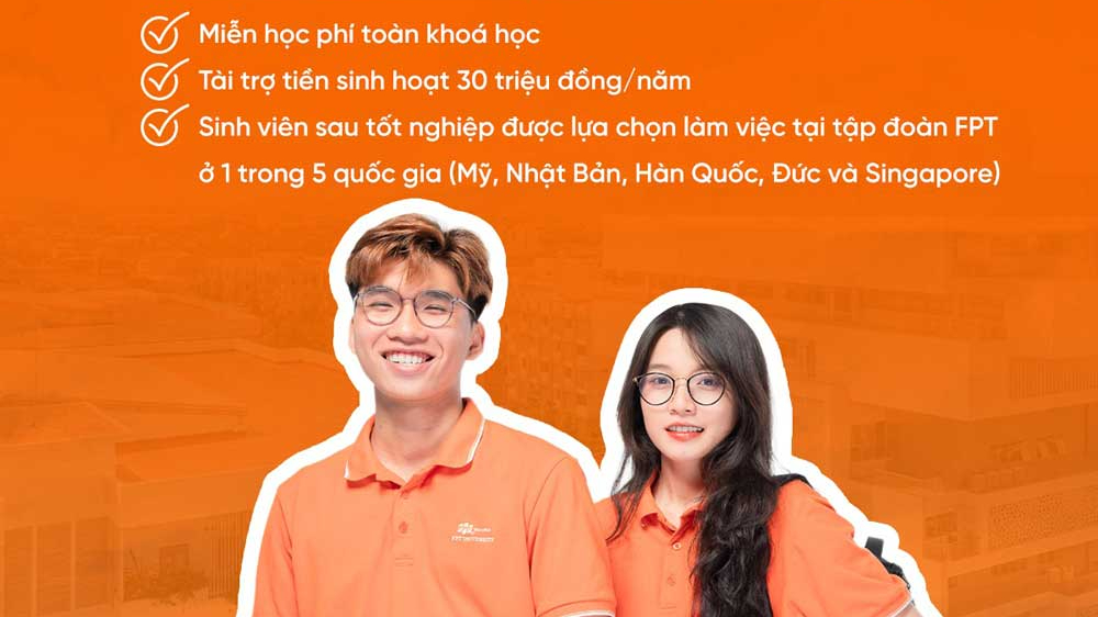 Đại học FPT dành 100 suất học bổng Chuyên gia Toàn cầu "vợt" nhân tài công nghệ