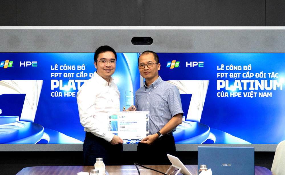 FPT trở thành đối tác Platinum đầu tiên và duy nhất của HPE tại Việt Nam