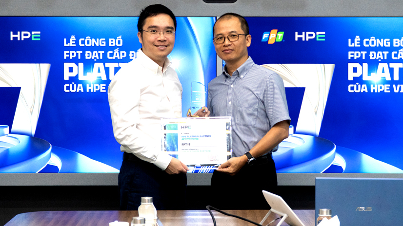 FPT trở thành đối tác Platinum đầu tiên và duy nhất của HPE tại Việt Nam