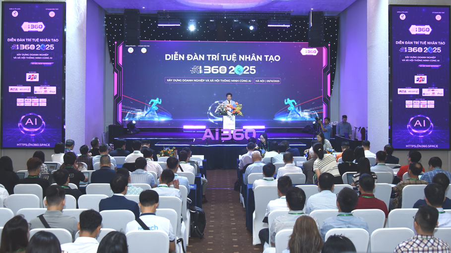 Diễn đàn Trí tuệ nhân tạo Việt Nam - AI360: Chia sẻ tầm nhìn và khát vọng kiến tạo “hạ tầng trí tuệ quốc gia”