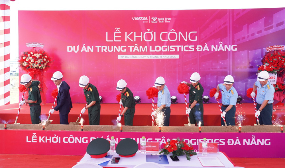 Viettel Post khởi công Trung tâm Logistics Đà Nẵng với tổng đầu tư hơn 722 tỷ đồng