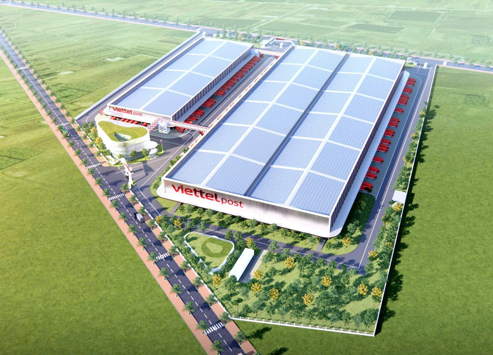 Phối cảnh Trung tâm Logistics Đà Nẵng tại Khu công nghiệp Liên Chiểu, TP. Đà Nẵng
