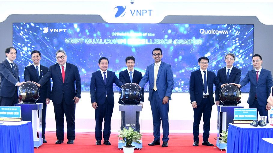 VNPT hợp tác Qualcomm ra mắt trung tâm VQEC