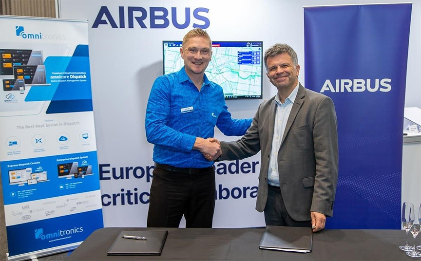 Airbus Defence and Space và Omnitronics tìm kiếm hợp tác phát triển các giải pháp tương tác thông tin cho các nhiệm vụ trọng yếu