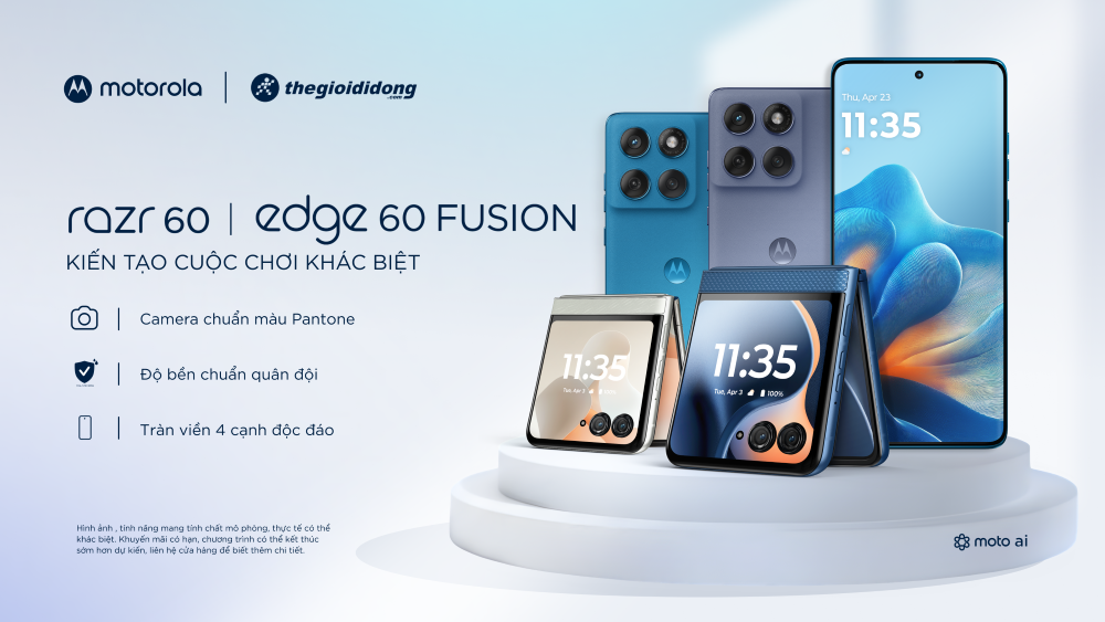 Biểu tượng "gập mở" của điện thoại Motorola sắp tái sinh tại Việt Nam