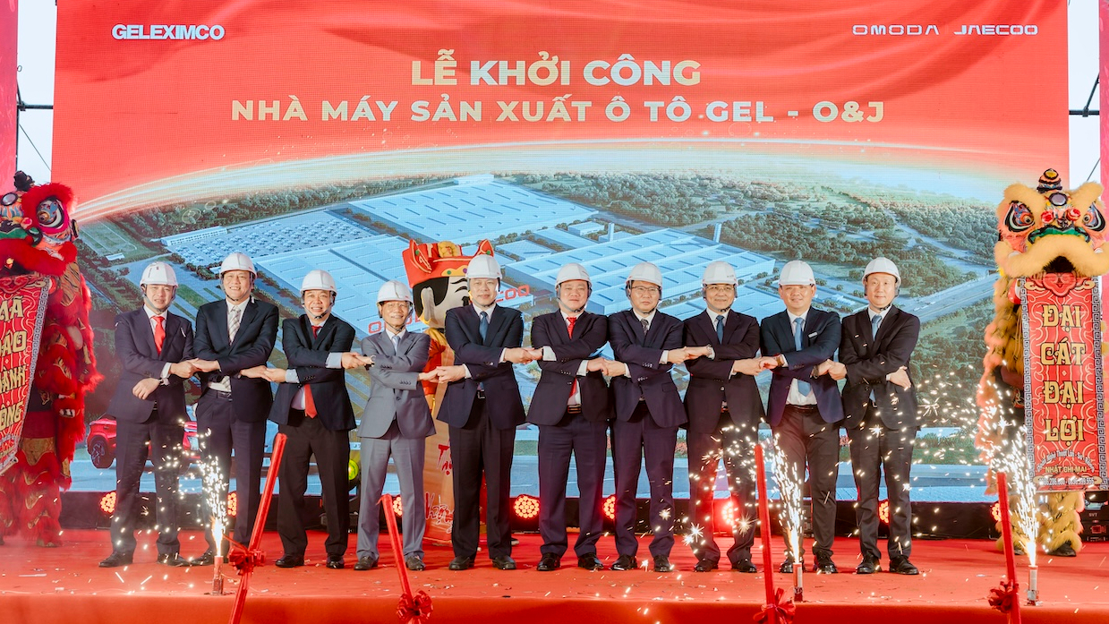 Khởi công nhà máy sản xuất ô tô GEL-O&J