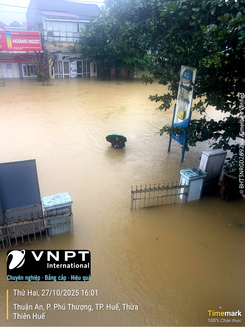 Những "điểm tựa bình an" trong tâm lũ Những "điểm tựa bình an" trong tâm lũ