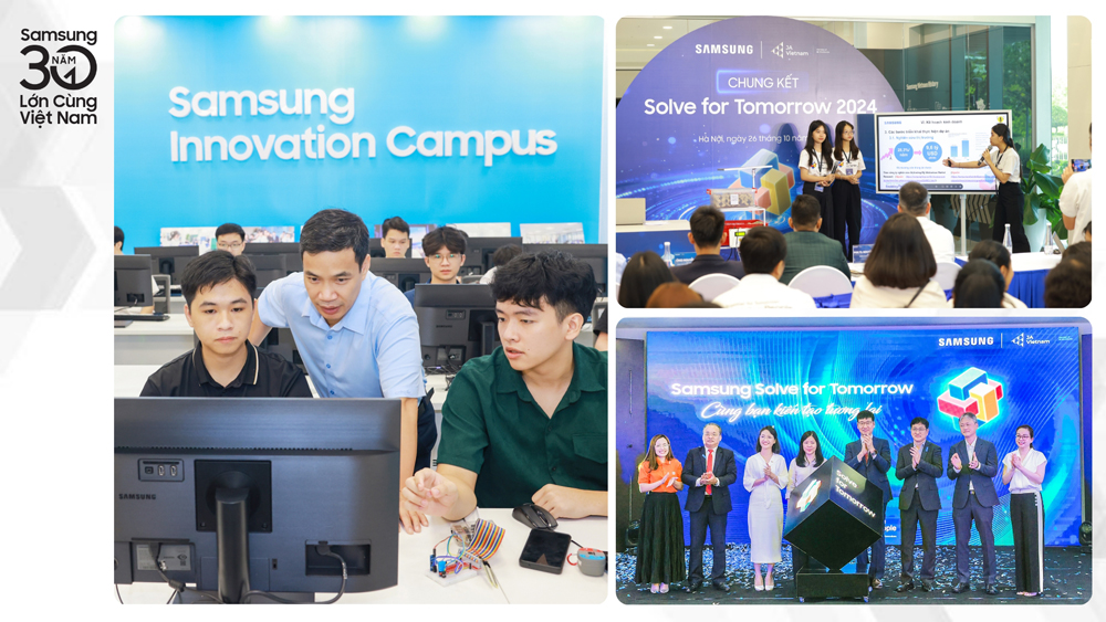 Samsung đánh dấu 30 năm đồng hành cùng Việt Nam