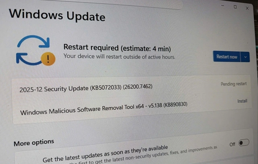 Hàng triệu thiết bị Windows cần cập nhật hệ thống ngay lập tức