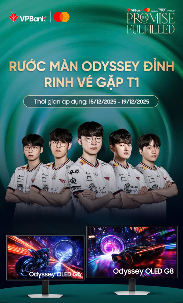 Samsung Việt Nam đồng hành cùng "VPBank Presents T1 Vietnam"