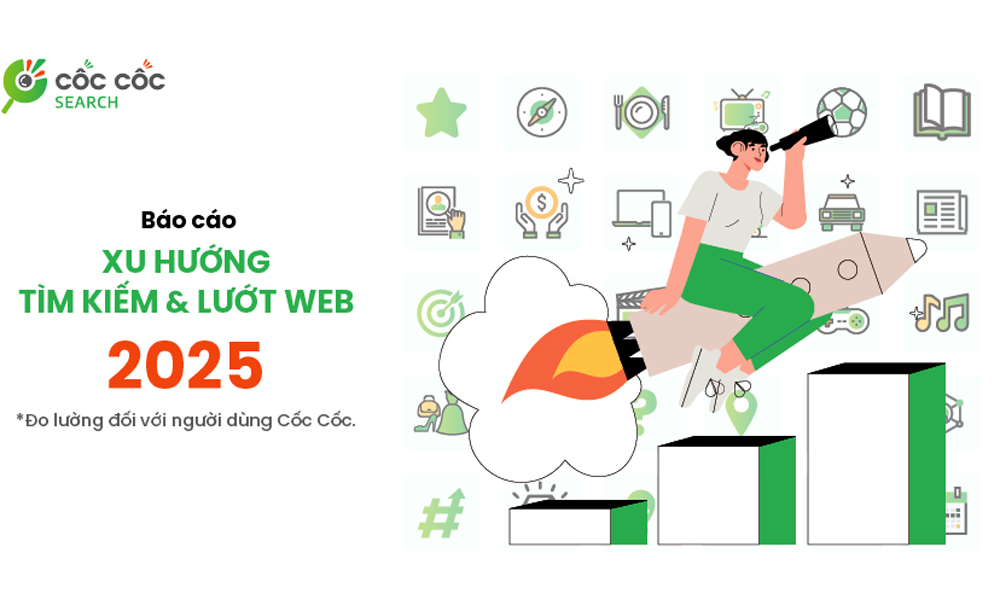 Công nghệ, Giải trí và Giáo dục lọt top 3 tìm kiếm nhiều nhất 2025