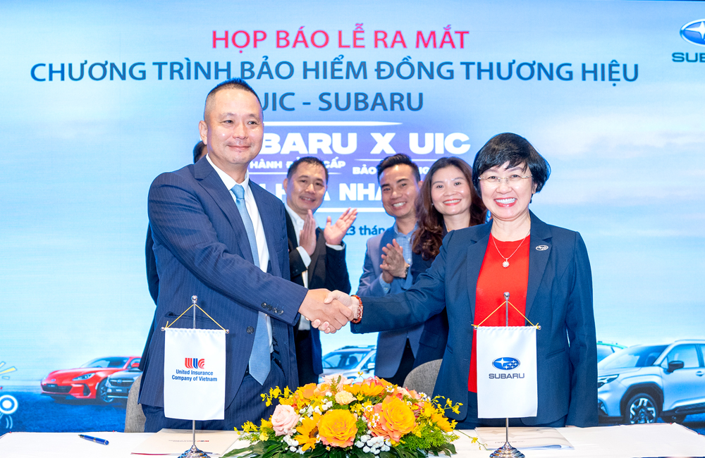 UIC và Subaru ra mắt chương trình đồng thương hiệu