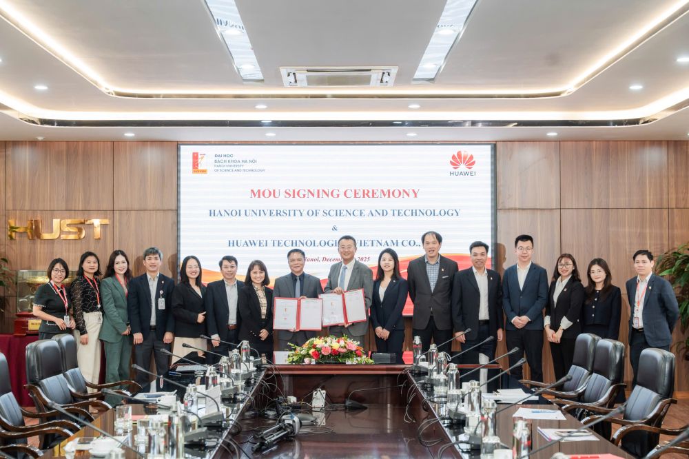 Đại học Bách khoa Hà Nội và Huawei Việt Nam ký MOU về phát triển nhân tài ICT