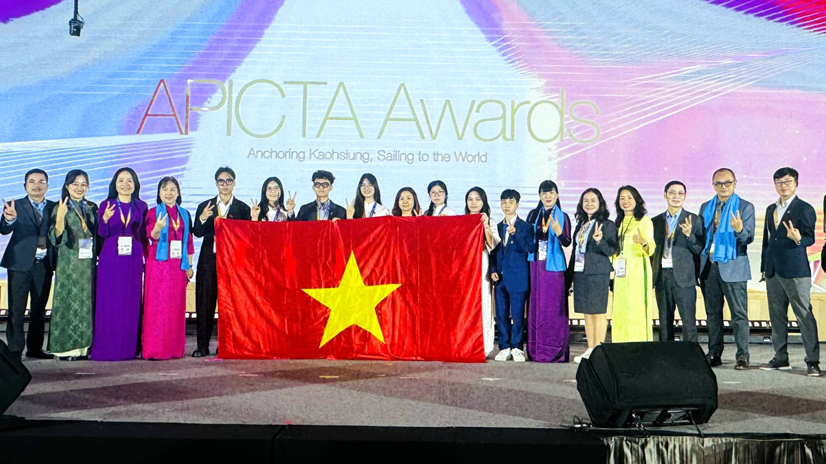 Đoàn Việt Nam đạt thành tích cao tại APICTA Awards 2025