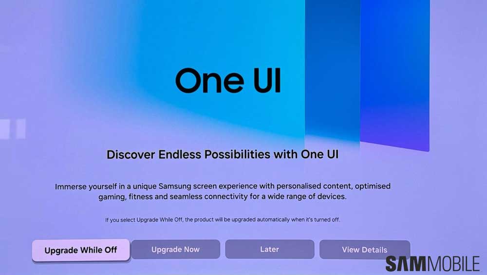 Samsung cập nhật One UI cho phân khúc TV tầm trung