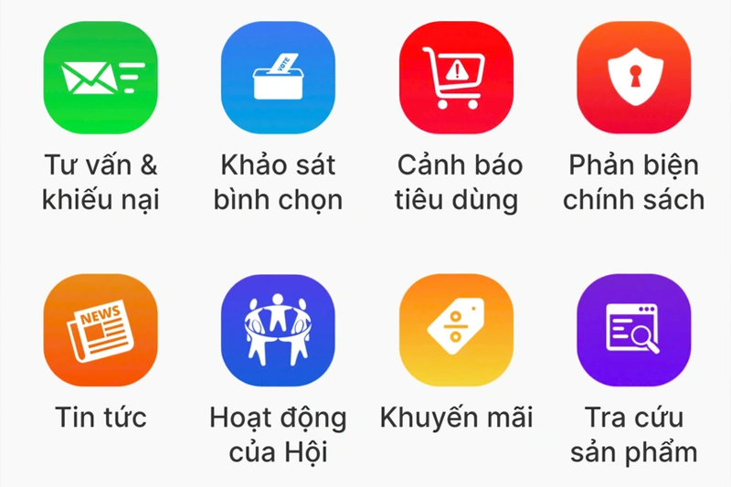 Ra mắt ứng dụng bảo vệ quyền lợi người tiêu dùng
