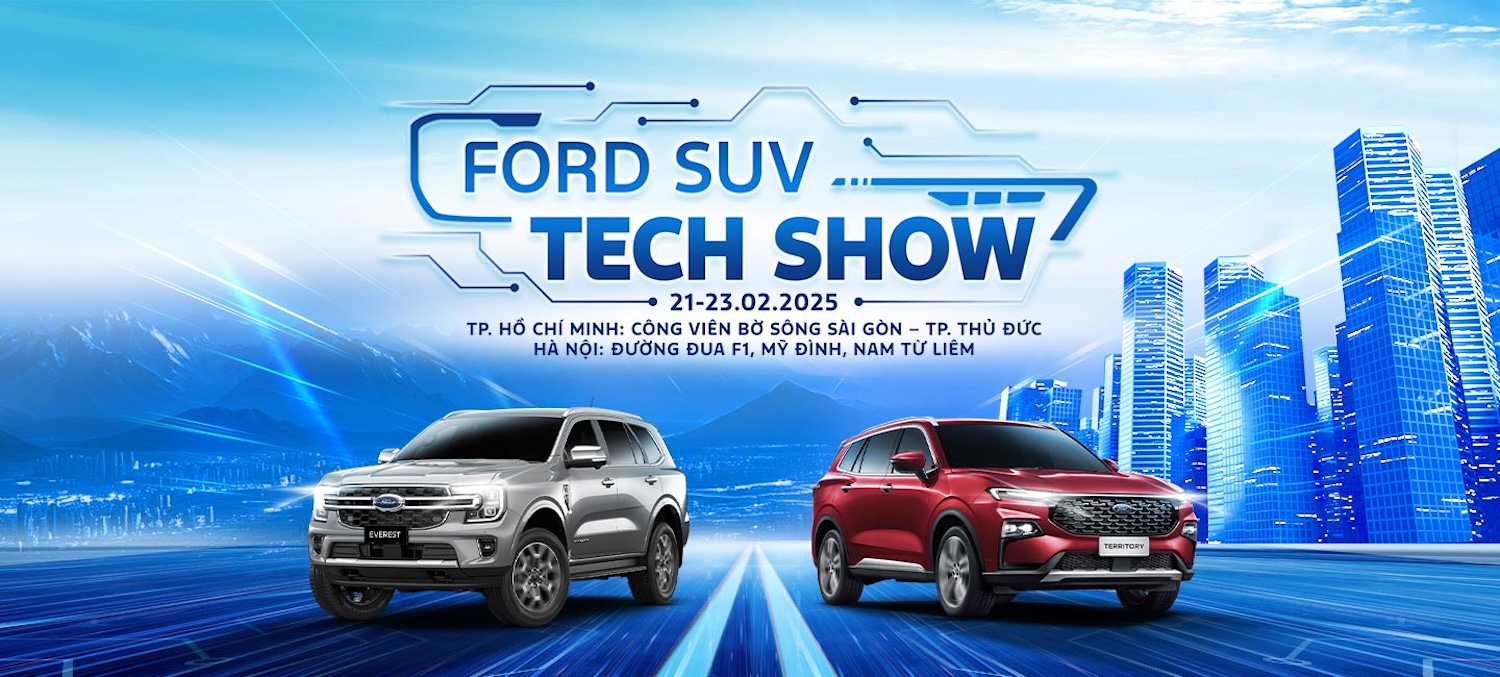 Trải nghiệm công nghệ của Ford Everest và Territory tại Ford SUV Tech Show