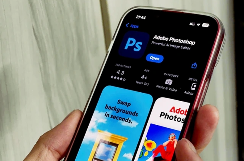 Đã có ứng dụng Photoshop miễn phí trên iPhone