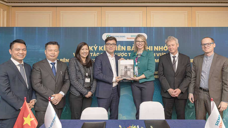 Siemens và BV Đa khoa Phương Đông hợp tác nâng cao chất lượng chẩn đoán và điều trị