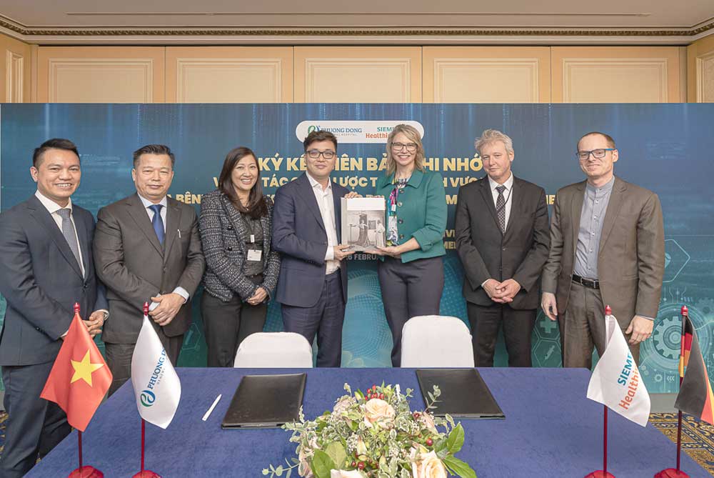 Siemens và BV Đa khoa Phương Đông hợp tác nâng cao chất lượng chẩn đoán và điều trị