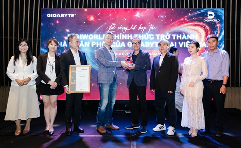 Digiworld trở thành nhà phân phối của Gigabyte tại Việt Nam
