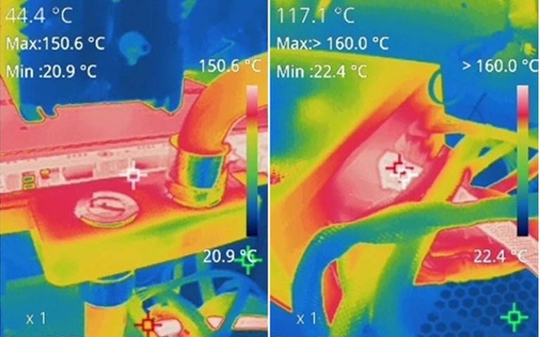 Cáp nguồn card RTX 5090 gây lo ngại vì nóng đến 150 độ C