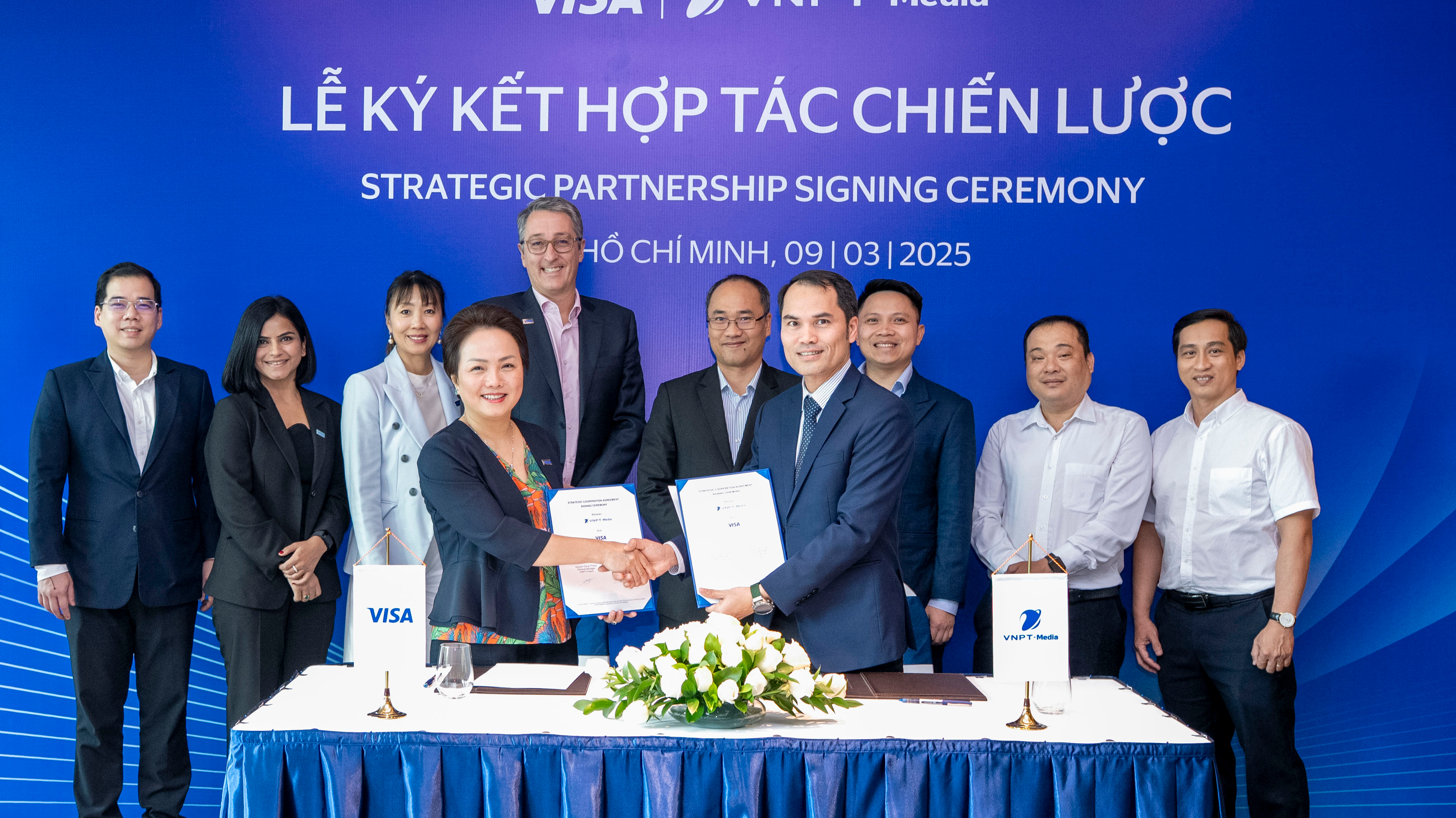 Visa và VNPT-Media hợp tác về thanh toán kỹ thuật số và tài chính toàn diện tại Việt Nam