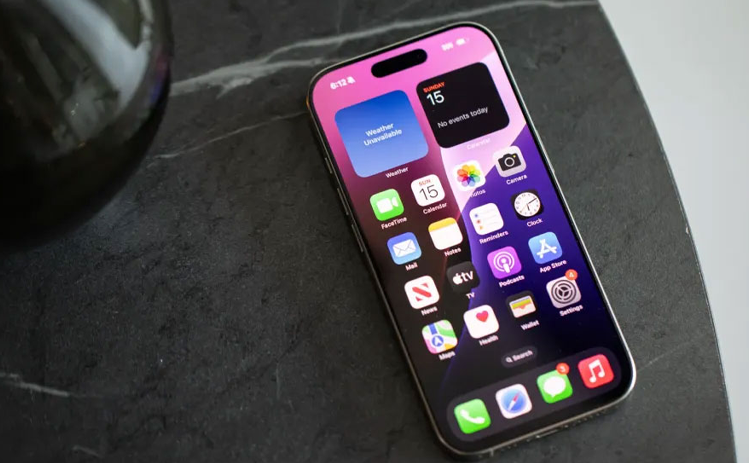 giao diện iOS