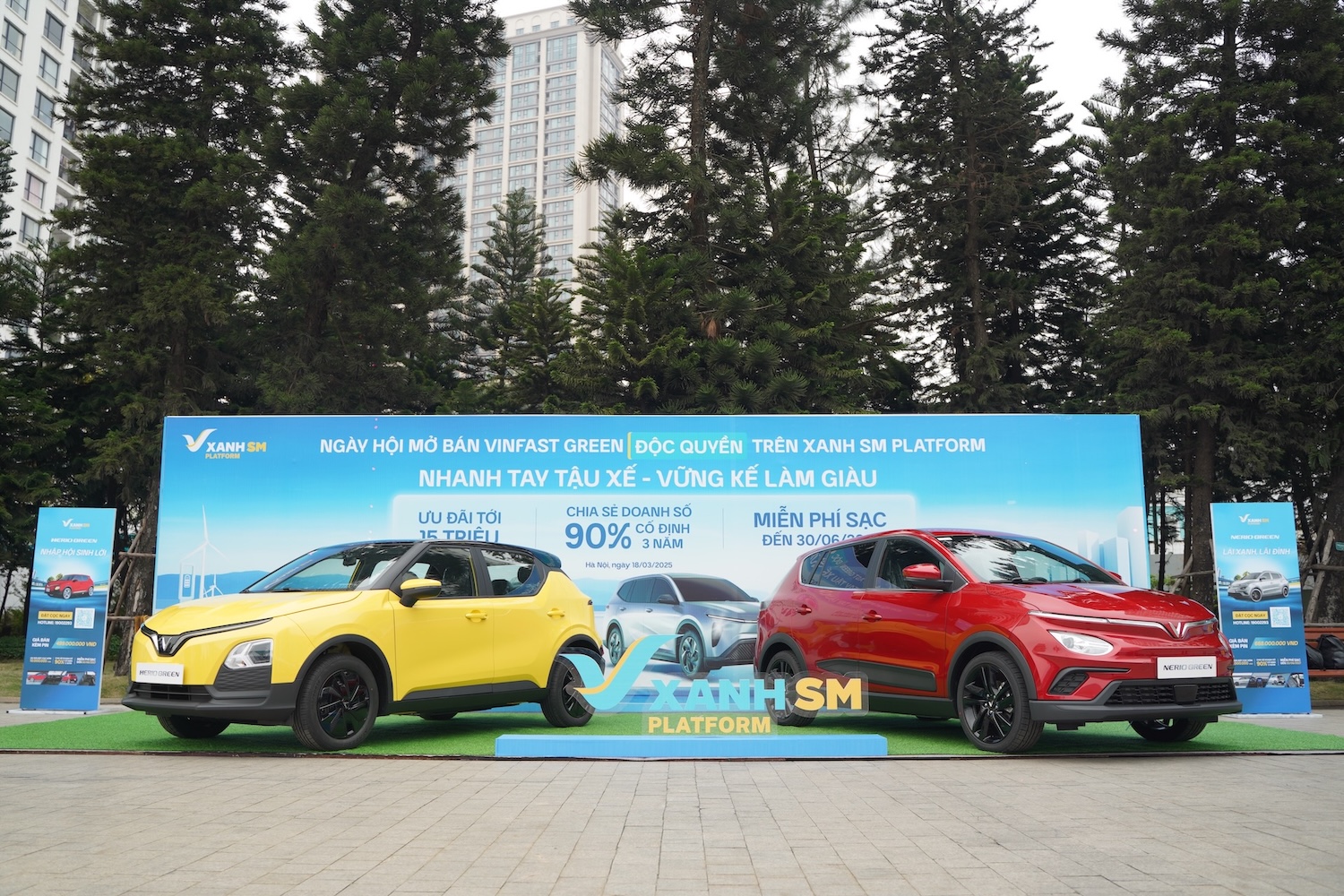 45.813 đơn đặt cọc xe VinFast Green